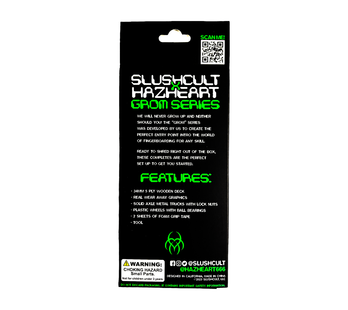 Hazheart x Slushcult Pixel Hazzy Fingerboard Kit