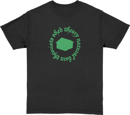 Shed Theory X Haz - Black Rhinestones Shirt