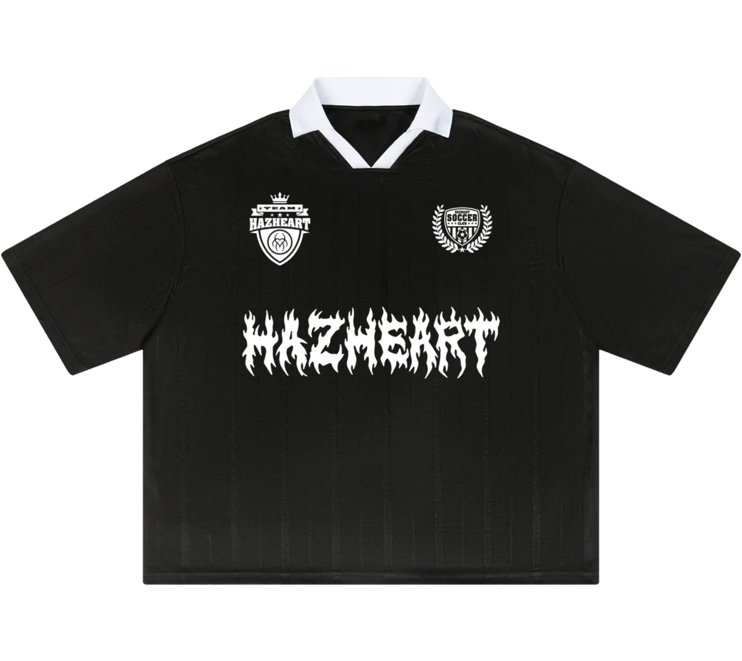Hazheart Soccer Club Jersey - Black