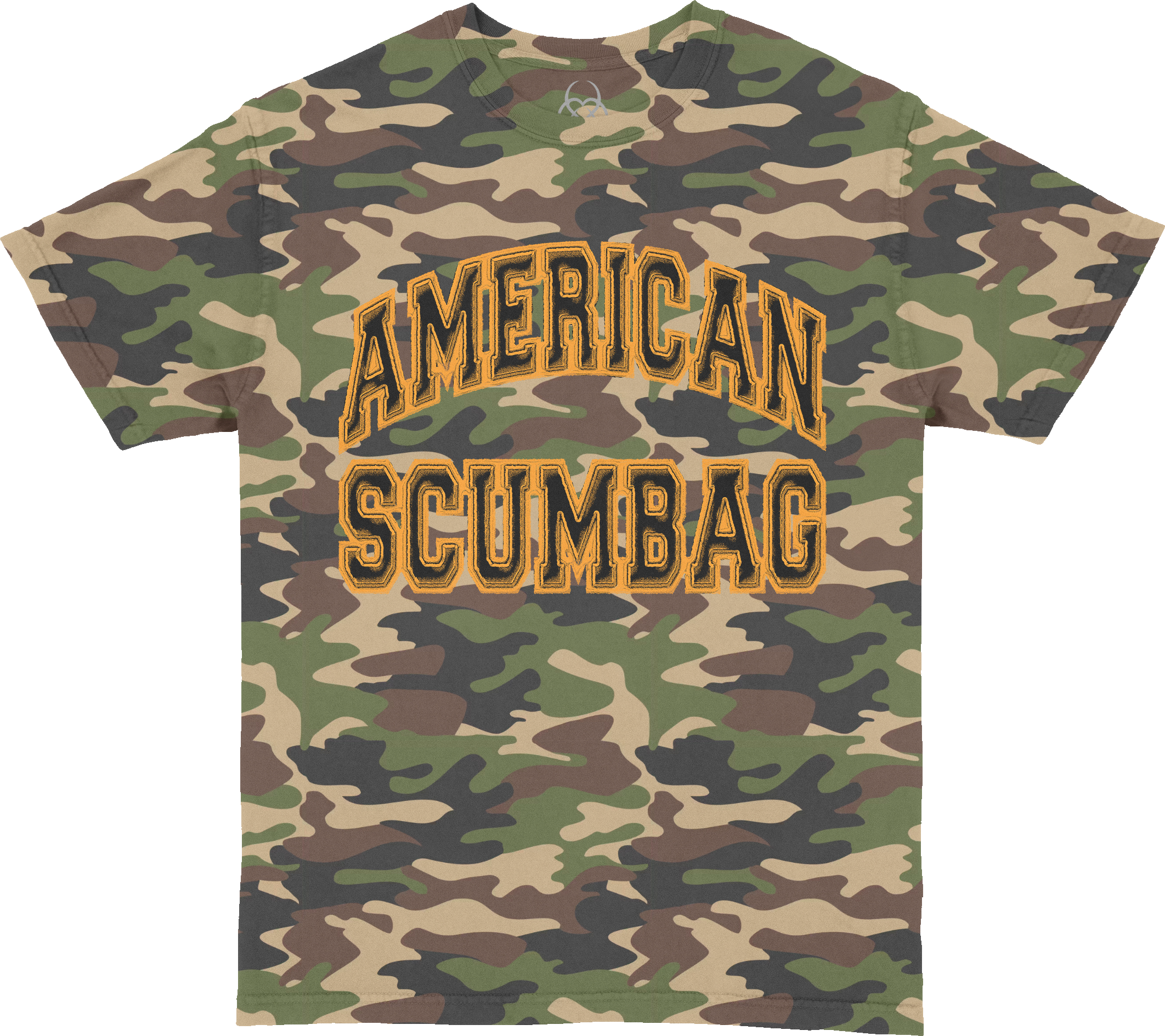 American Scumbag Camo - Shirt