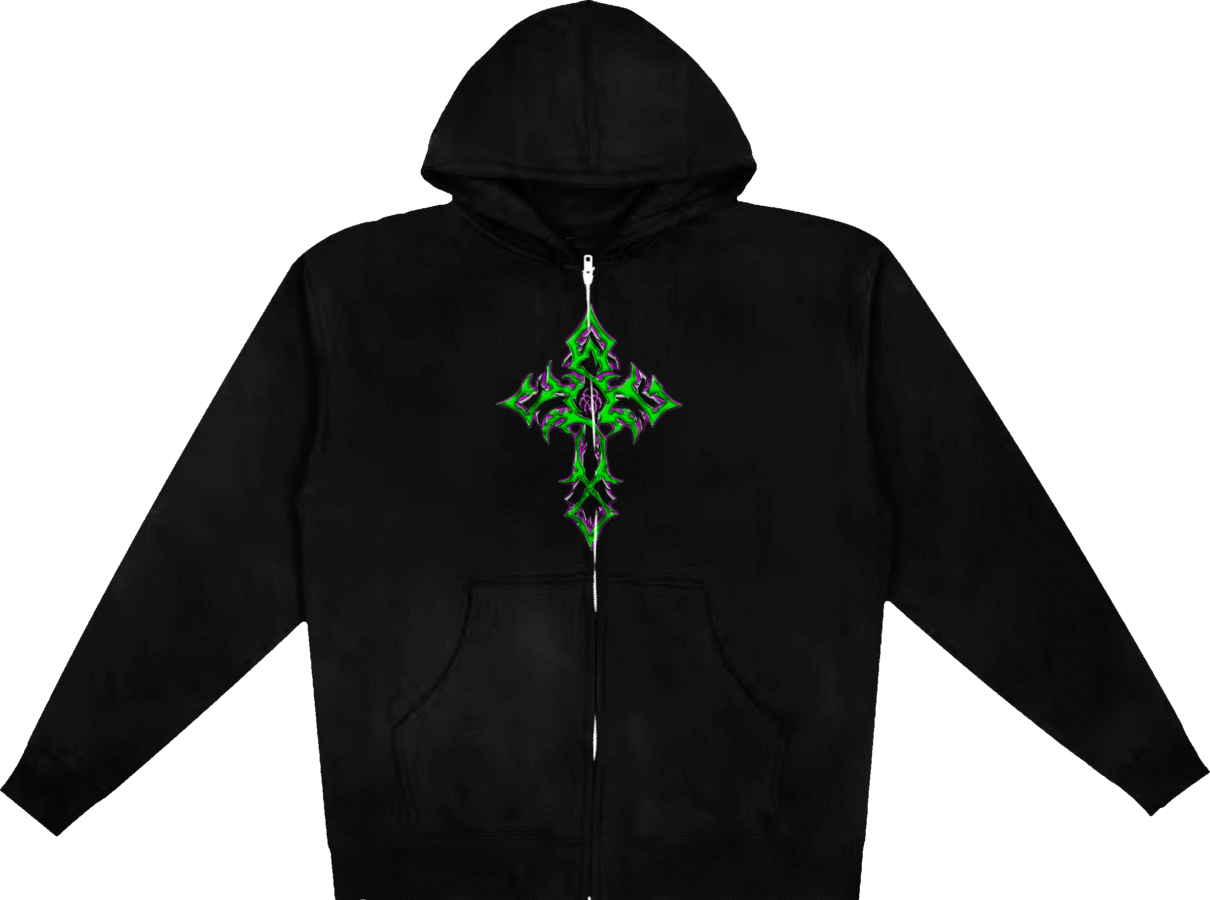 Tribal Cross - Zip Up