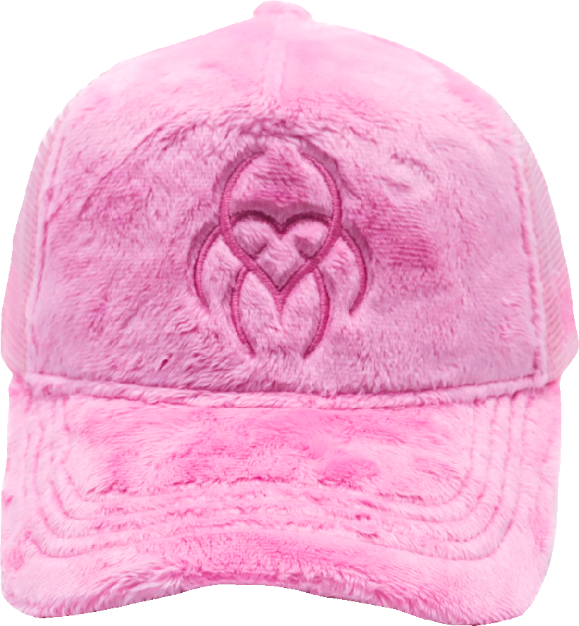 Pink - Fuzzy Trucker Hat