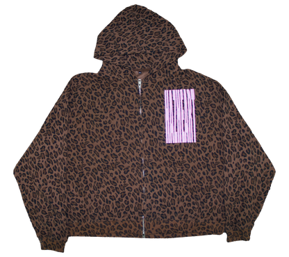 Leopard Print Hoodie