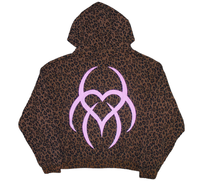 Leopard Print Hoodie