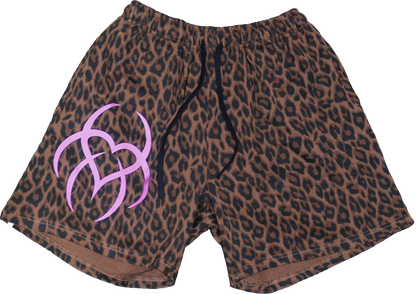 Leopard Print Shorts