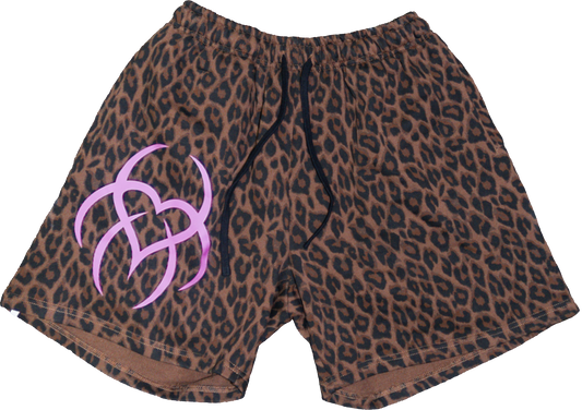Leopard Print Shorts