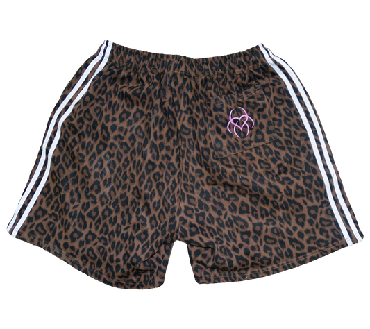 Leopard Print Shorts