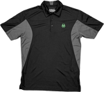 HazTek Polo - Black/Grey