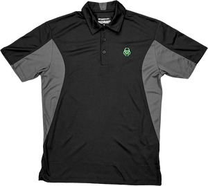 HazTek Polo - Black/Grey