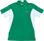 HazTek Polo - Green/White