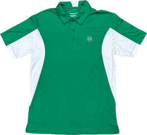 HazTek Polo - Green/White