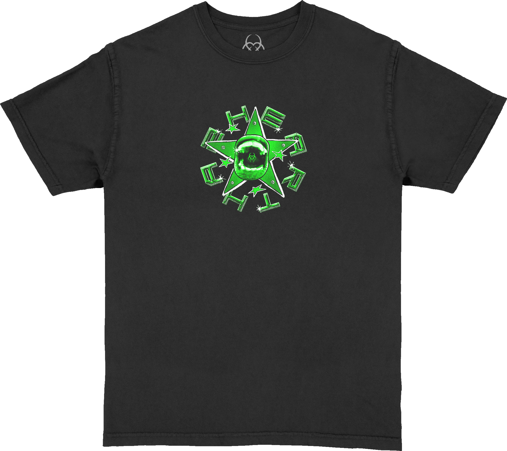 Heart Star Tee - Black