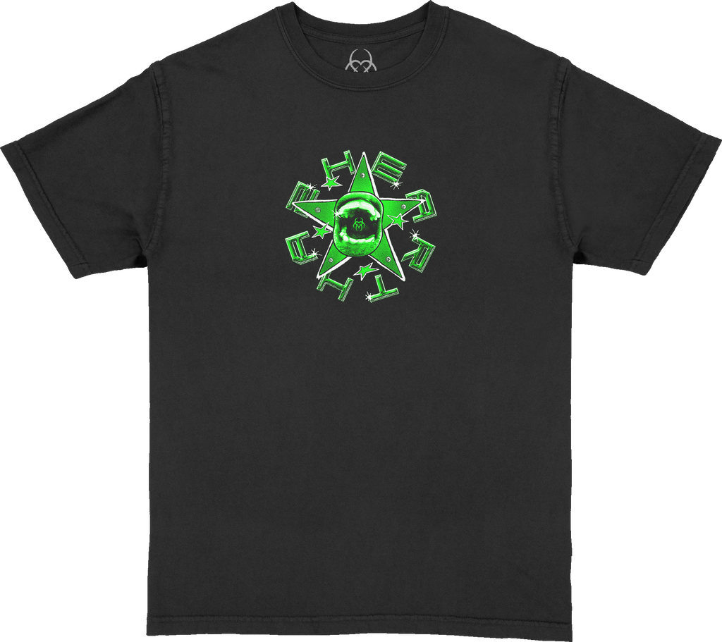 Heart Star Tee - Black