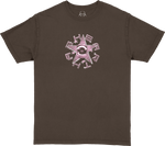Heart Star Tee - Brown