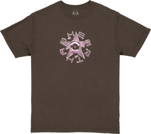 Heart Star Tee - Brown