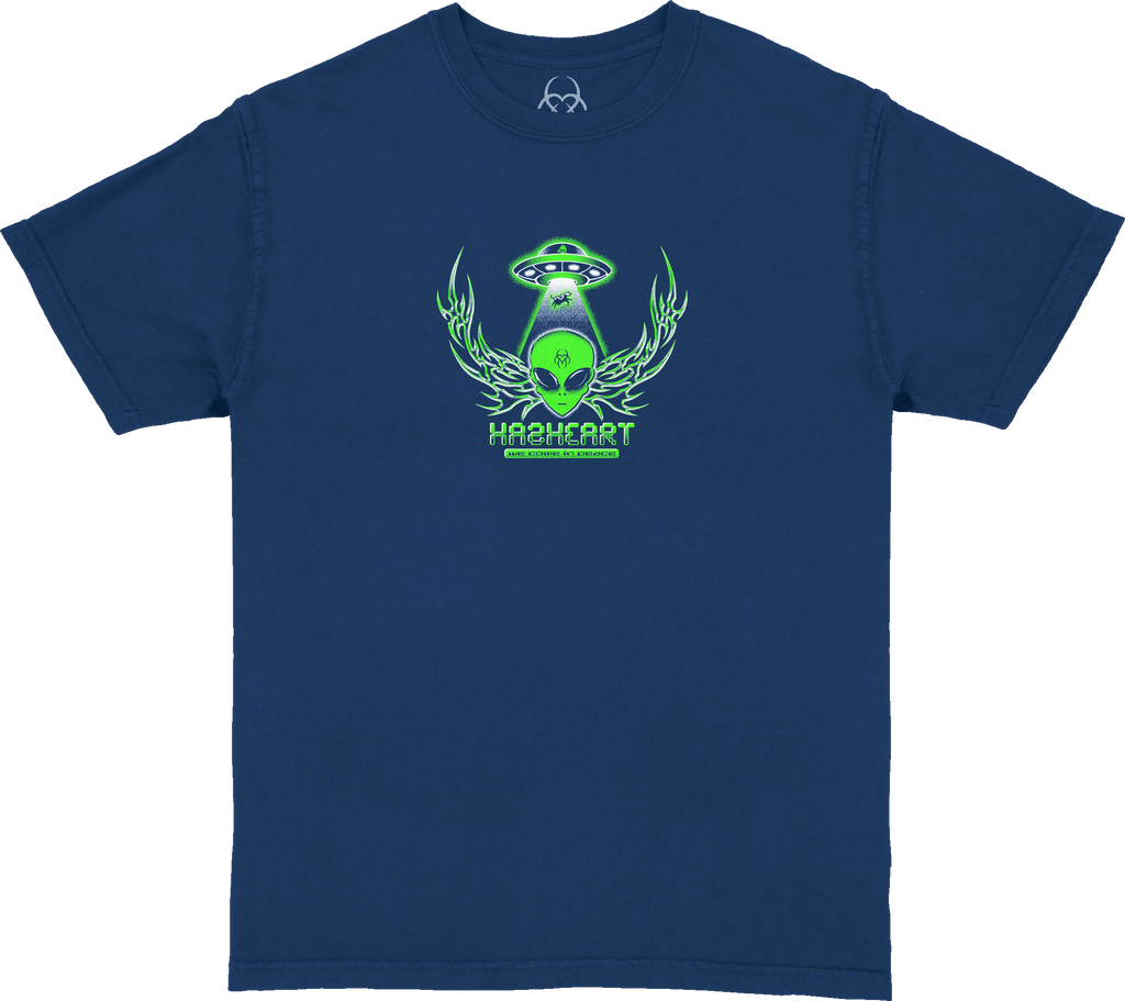 Alien Abduction Tee - Navy