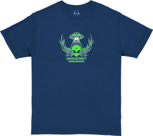 Alien Abduction Tee - Navy