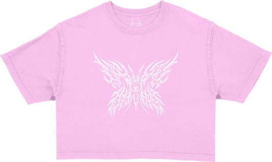 Butterfly Baby Tee - Pink