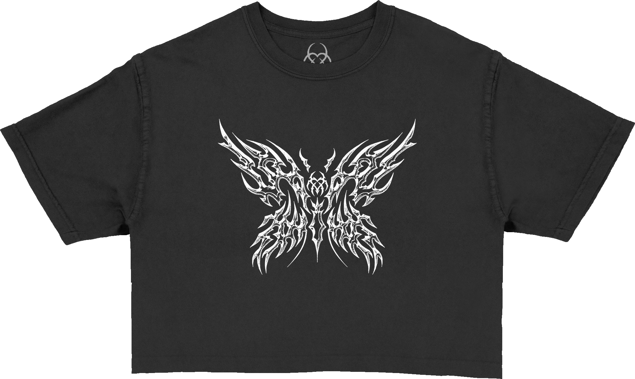 Butterfly Baby Tee - Black