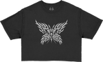 Butterfly Baby Tee - Black