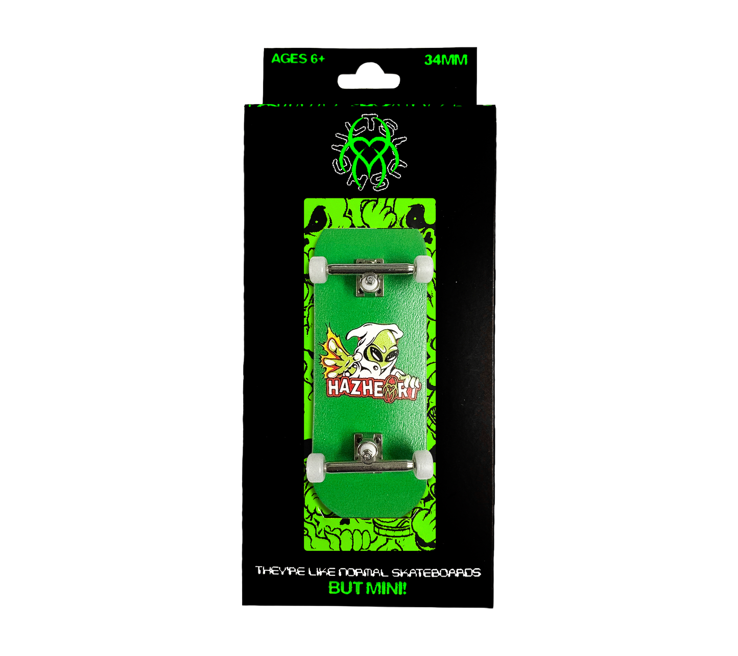 Hazheart x Slushcult Alien Fingerboard Kit